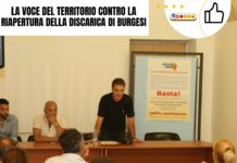 La voce del territorio contro la riapertura della discarica di Burgesi