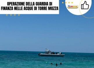 Guardia di Finanza in azione a Torre Mozza per recuperare dei relitti