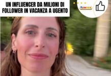 Un influencer da milioni di follower in vacanza a Ugento