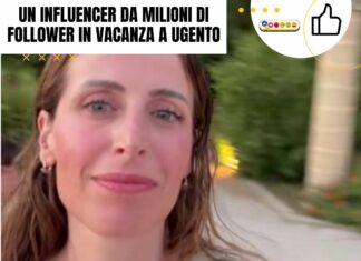 Un influencer da milioni di follower in vacanza a Ugento