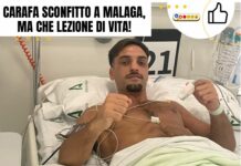 Carafa sconfitto a Malaga, ma che lezione di vita!