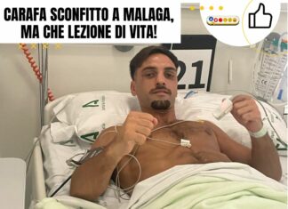 Carafa sconfitto a Malaga, ma che lezione di vita!