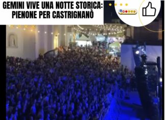 Gemini vive una notte storica: pienone per Antonio Castrignanò
