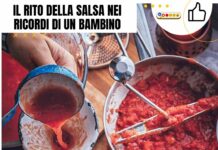 Il rito della salsa nei ricordi di un bambino