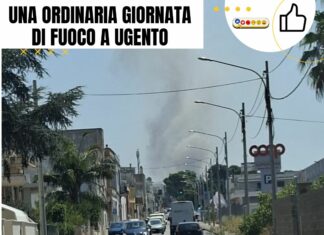 Una ordinaria giornata di fuoco a Ugento
