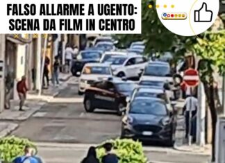 Falso allarme a Ugento: scena da film in centro