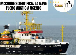 Missione scientifica: la nave Fugro Arctic a Ugento