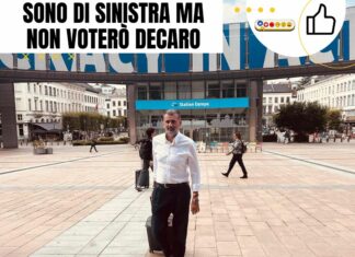 Sono di sinistra ma non voterò Decaro