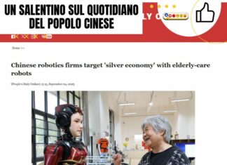 Un salentino sul Quotidiano del Popolo cinese