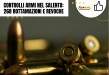 Controlli armi nel Salento: 268 rottamazioni e revoche