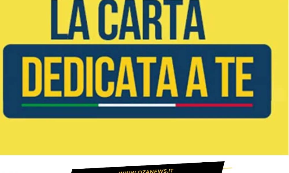 Ugento E La Poverta Crescente La Graduatoria Della Carta Dedicata A Te