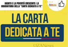 Ugento e la povertà crescente: la graduatoria della “Carta dedicata a te”