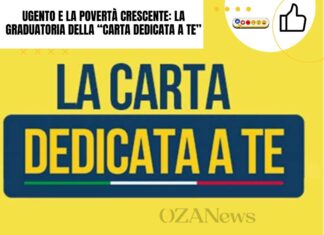 Ugento e la povertà crescente: la graduatoria della “Carta dedicata a te”