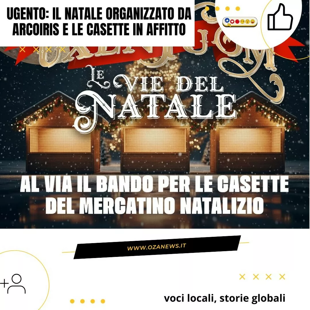 Ugento: il natale organizzato da Arcoiris e le casette in affitto