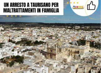 Un arresto a Taurisano per maltrattamenti in famiglia