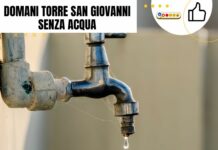 Domani mancherà l’acqua a Torre San Giovanni acqua a torre san giovanni