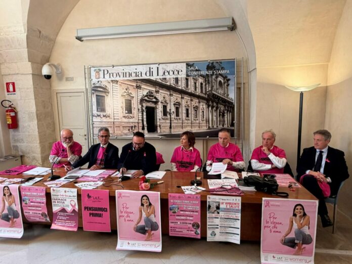 “Pensiamoci Prima! La sfida è non ammalarsi”: al via nel Salento la campagna Nastro Rosa di Lilt contro il tumore al seno