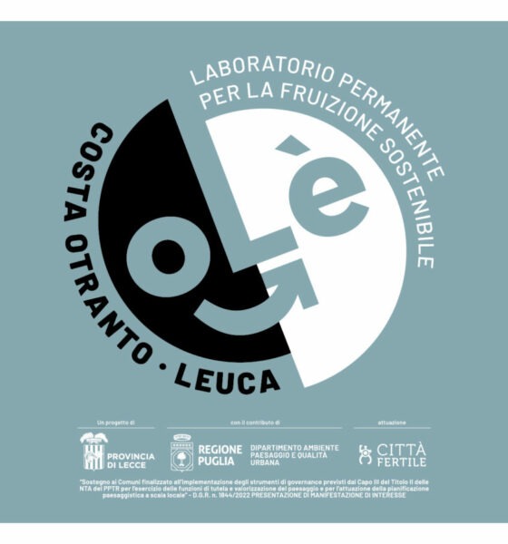 “Olè – laboratorio per la fruizione sostenibile della Costa Otranto-Leuca”: il 21 ottobre la presentazione in Provincia