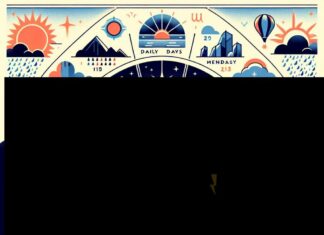 L’oroscopo di oggi, 25 ottobre 2025 Weather and Zodiac Wheel. Graphic illustration of sun, moon, rain, and astrological symbols.