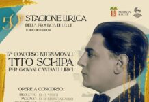Tito Schipa, via al bando per giovani lirici Al via il 17° concorso internazionale Tito Schipa per giovani cantanti lirici: in palio ruoli della Stagione lirica 2025 e premi speciali. C’è tempo fino al 23 ottobre per iscriversi