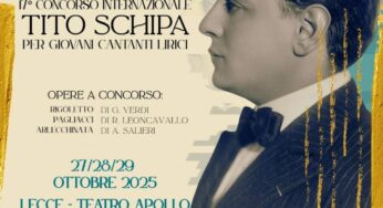 Tito Schipa, via al bando per giovani lirici