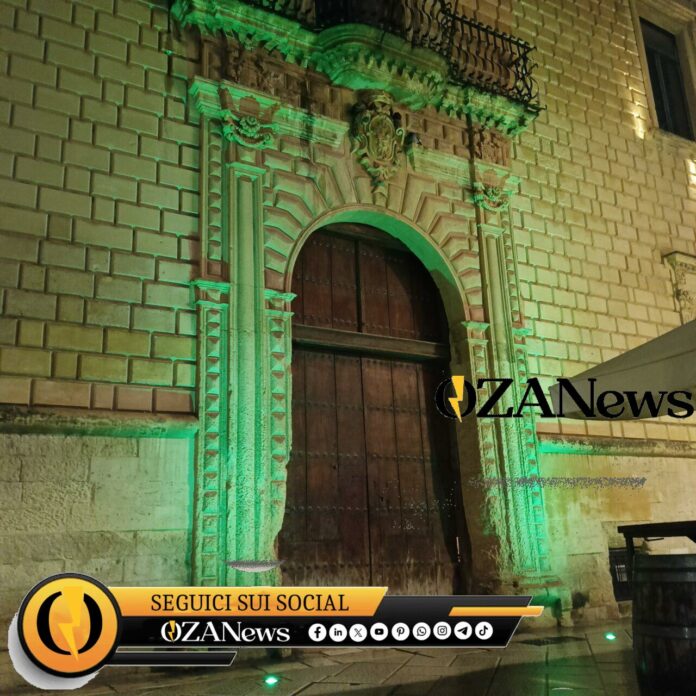 Il 25 ottobre Palazzo Adorno si illumina di verde per la Giornata mondiale della Spina Bifida e Idrocefalo