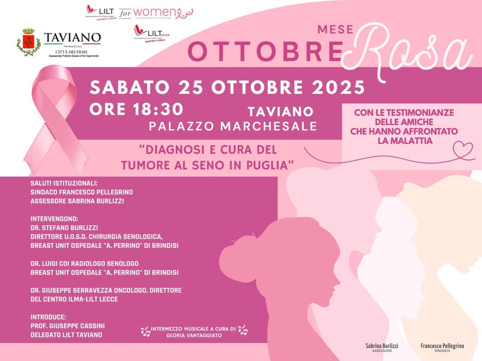 Taviano in Rosa: Prevenzione e Testimonianze sul Tumore al Seno