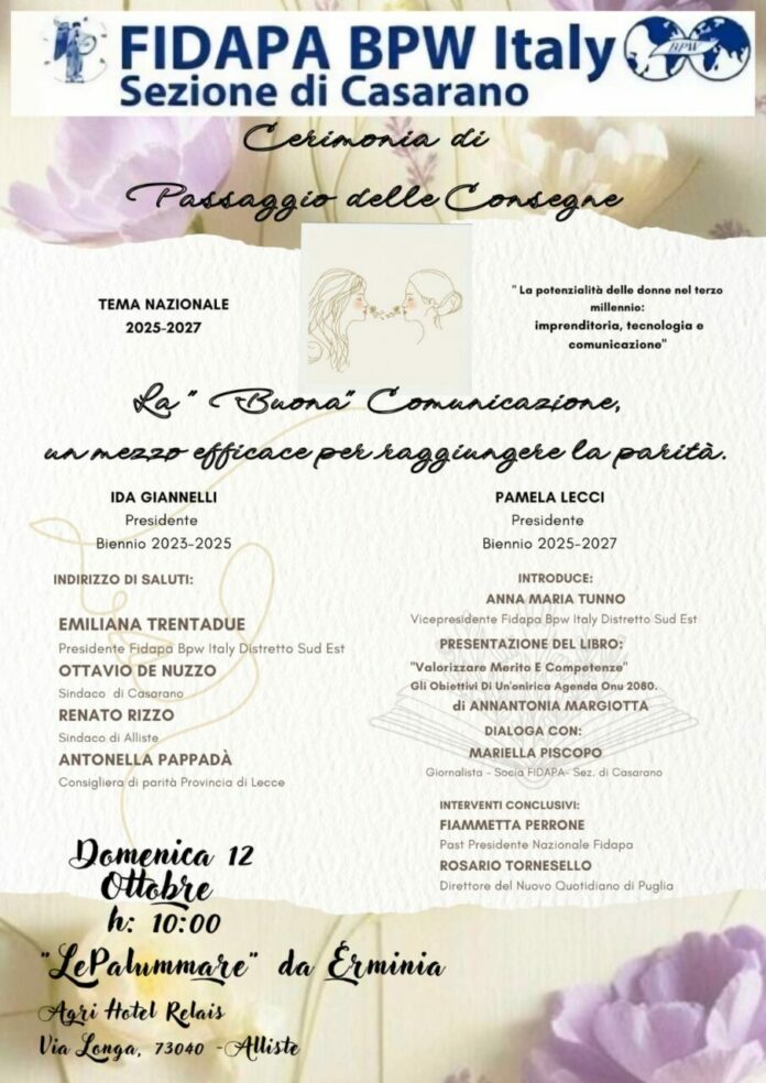 La “buona” buona comunicazione, un mezzo efficace per raggiungere la parità