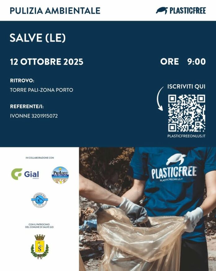 Pulizia ambientale a Torre Pali il 12 ottobre 2025