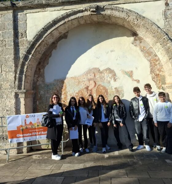 FAI Taviano 2025: studenti guida alla Chiesa Santa Marina