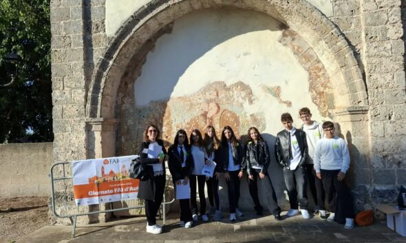 FAI Taviano 2025: studenti guida alla Chiesa Santa Marina
