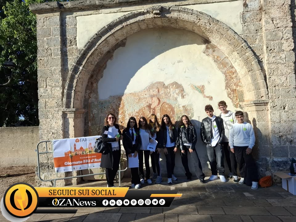 FAI Taviano 2025: studenti guida alla Chiesa Santa Marina