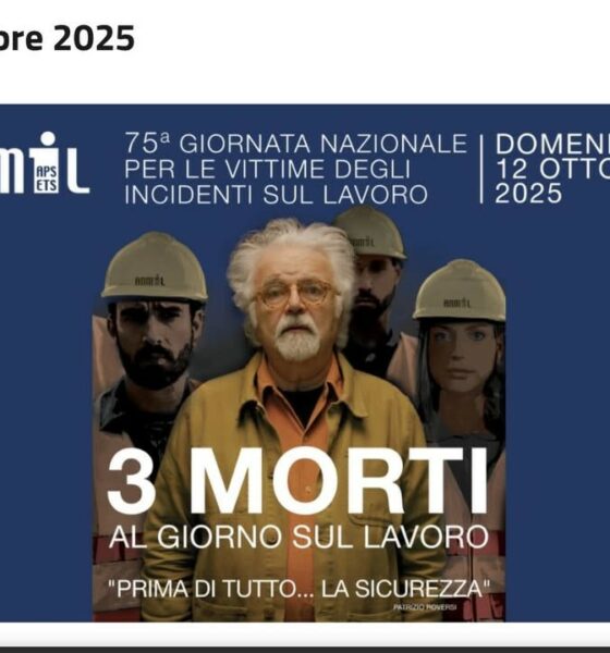 Taviano onora le vittime del lavoro con un monumento