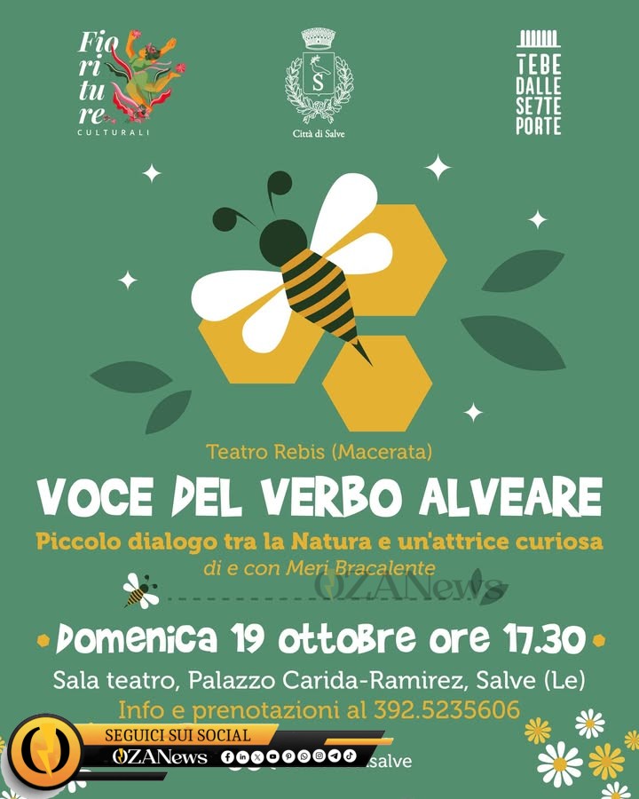 Il teatro delle api incanta grandi e piccoli a Salve