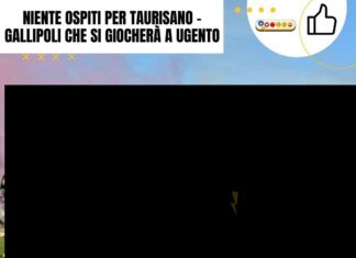 Niente ospiti per Taurisano – Gallipoli che si giocherà a Ugento