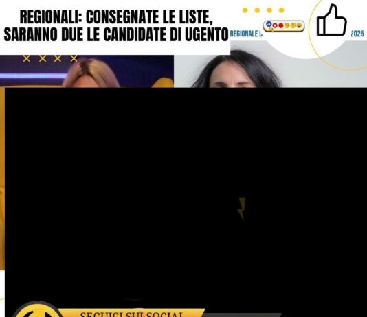 Liste chiuse: saranno due le candidature a Ugento Ugento regional elections: Portraits of two female candidates. Political campaign, local news.