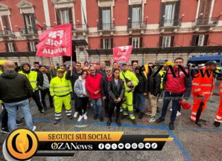 Sciopero nazionale dell’igiene ambientale: altissima adesione in Puglia