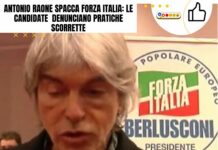 Antonio Raone spacca Forza Italia: le candidate dissidenti denunciano pratiche scorrette