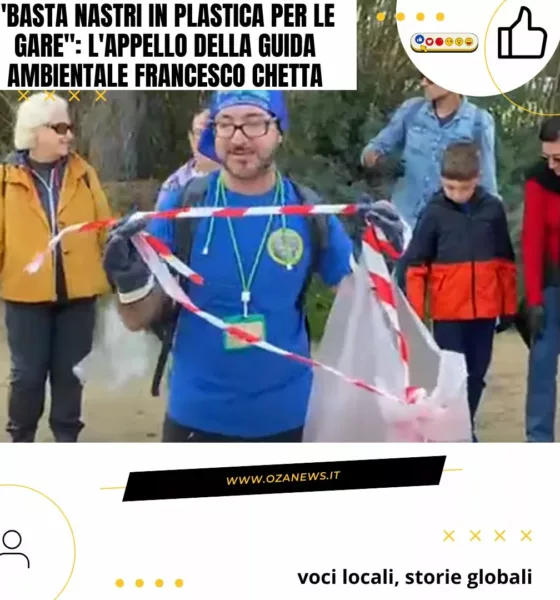 Basta Nastri In Plastica Per Le Gare Lappello Della Guida Ambientale Francesco Chetta