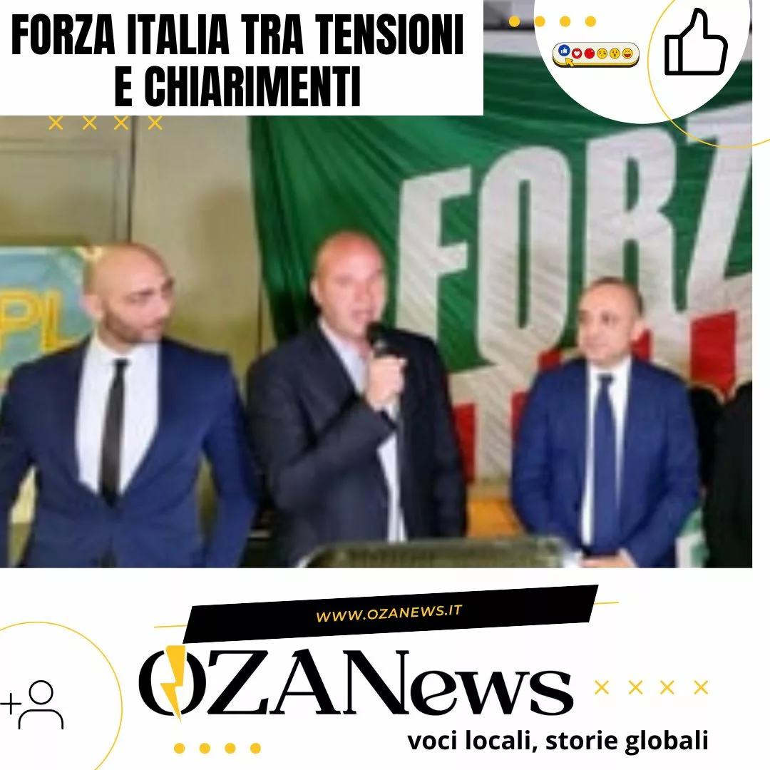 Forza Italia Tra Tensioni E Chiarimenti Una Giornata Ad Alta Intensita Per Gli Azzurri In Puglia