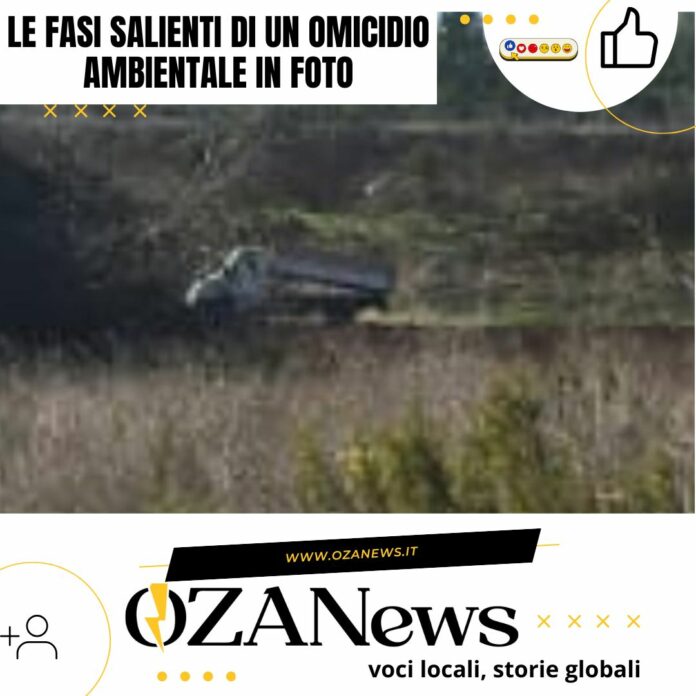 Le fasi salienti di un omicidio ambientale in foto