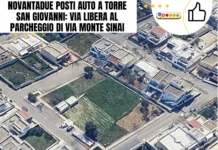 Novantadue posti auto a Torre San Giovanni: via libera al parcheggio di Via Monte Sinai
