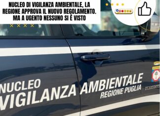 Nucleo di Vigilanza Ambientale, la Regione approva il nuovo regolamento. Ma a Ugento nessuno si è visto