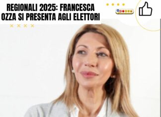 Regionali 2025: Francesca Ozza si presenta agli elettori
