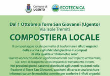 Ugento: compost gratuito, finalmente attivo l’impianto Ugento: compost gratuito, riapre impianto