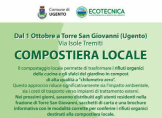 Ugento: compost gratuito, finalmente attivo l’impianto Ugento: compost gratuito, riapre impianto