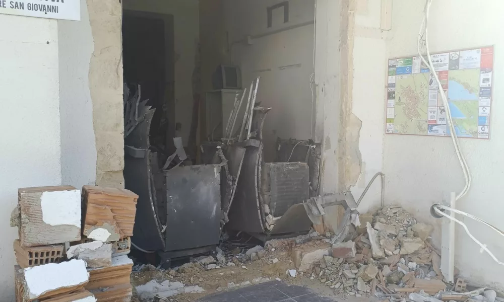 Oltre 35mila euro di danni per l'attacco allo IAT di Torre San Giovanni