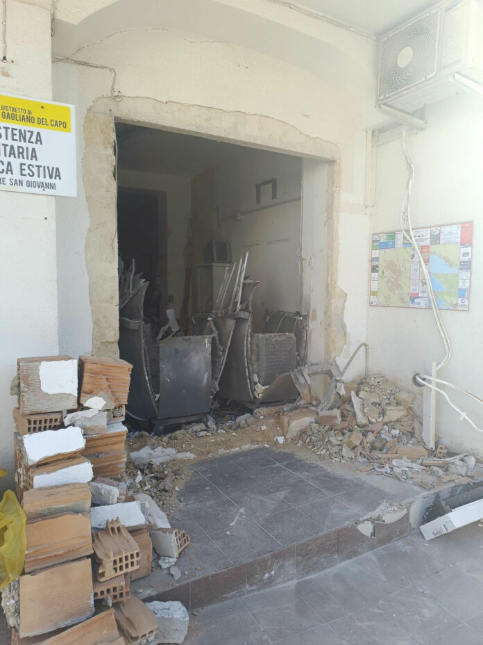 Oltre 35mila euro di danni per l'attacco allo IAT di Torre San Giovanni