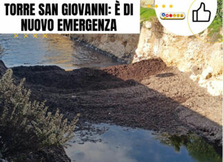 Torre San Giovanni: è di nuovo emergenza Torre San Giovanni: canale bloccato