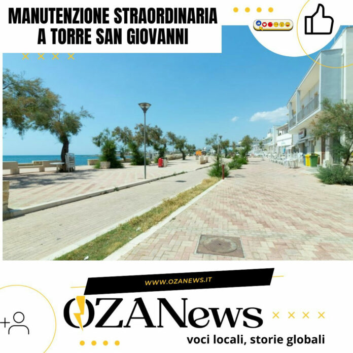 Lungomare T. San Giovanni: manutenzione